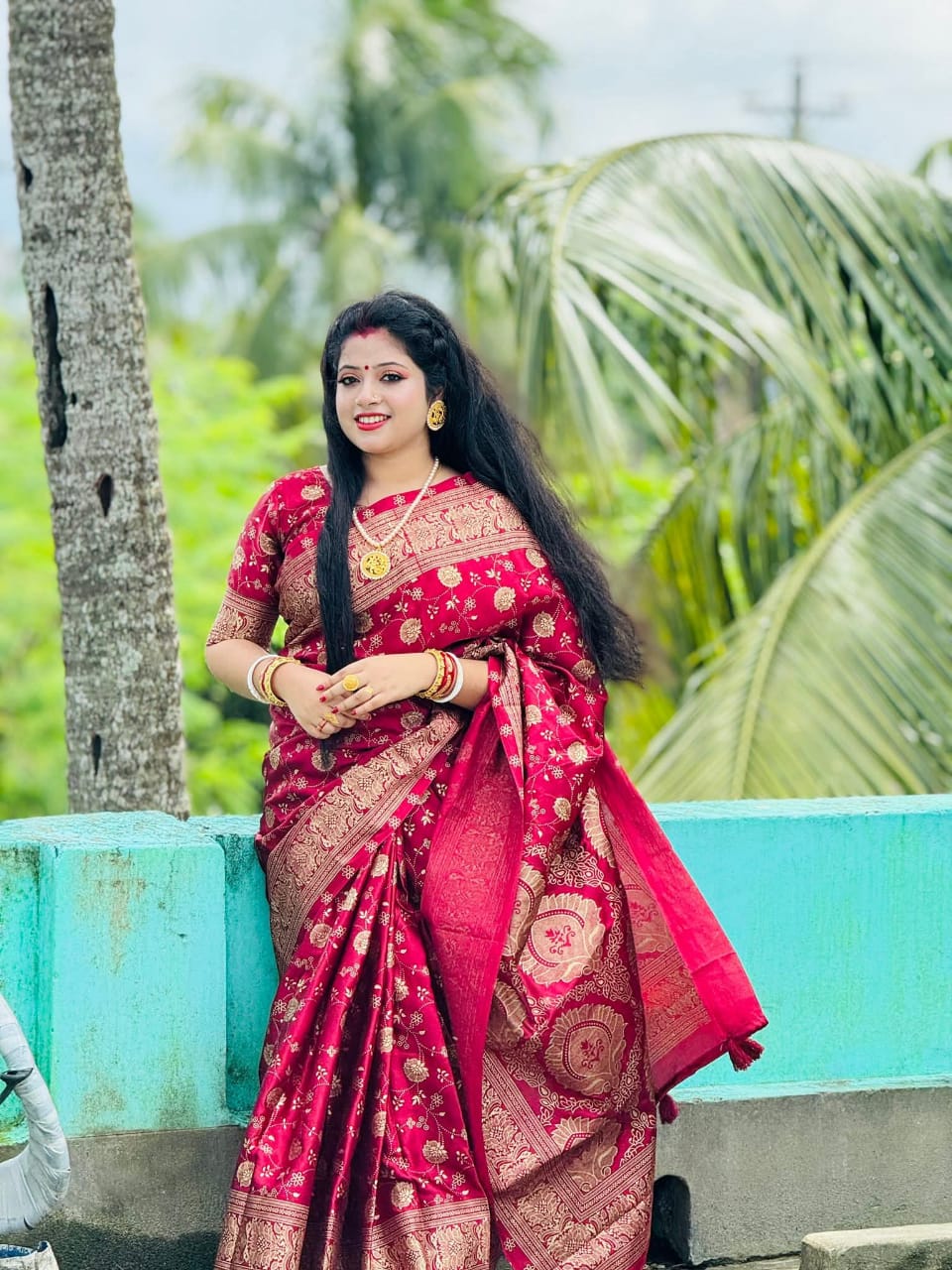 Premium Japani Silk Sharee - Image 3