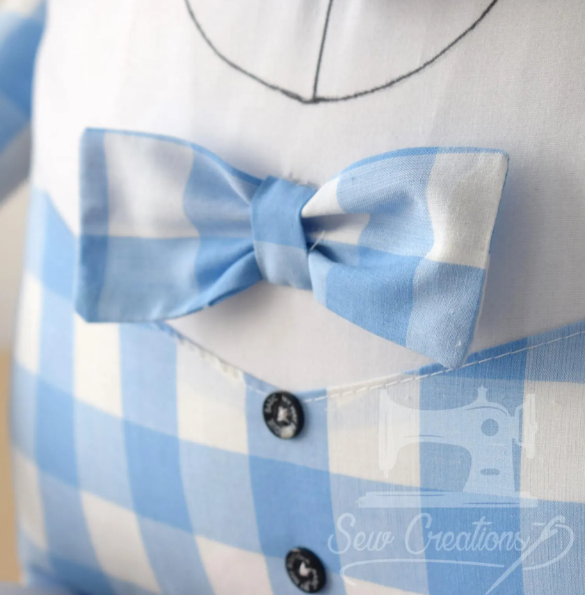 Stuffed Cat Cushion Cover Sewing Pattern - Image 4