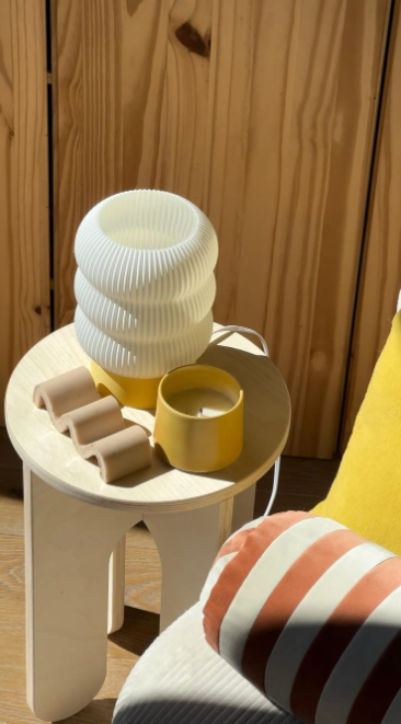 Wooden Stool. - Image 5