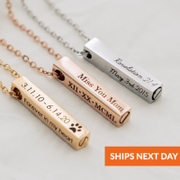 Personalized Cremation Urn Necklace