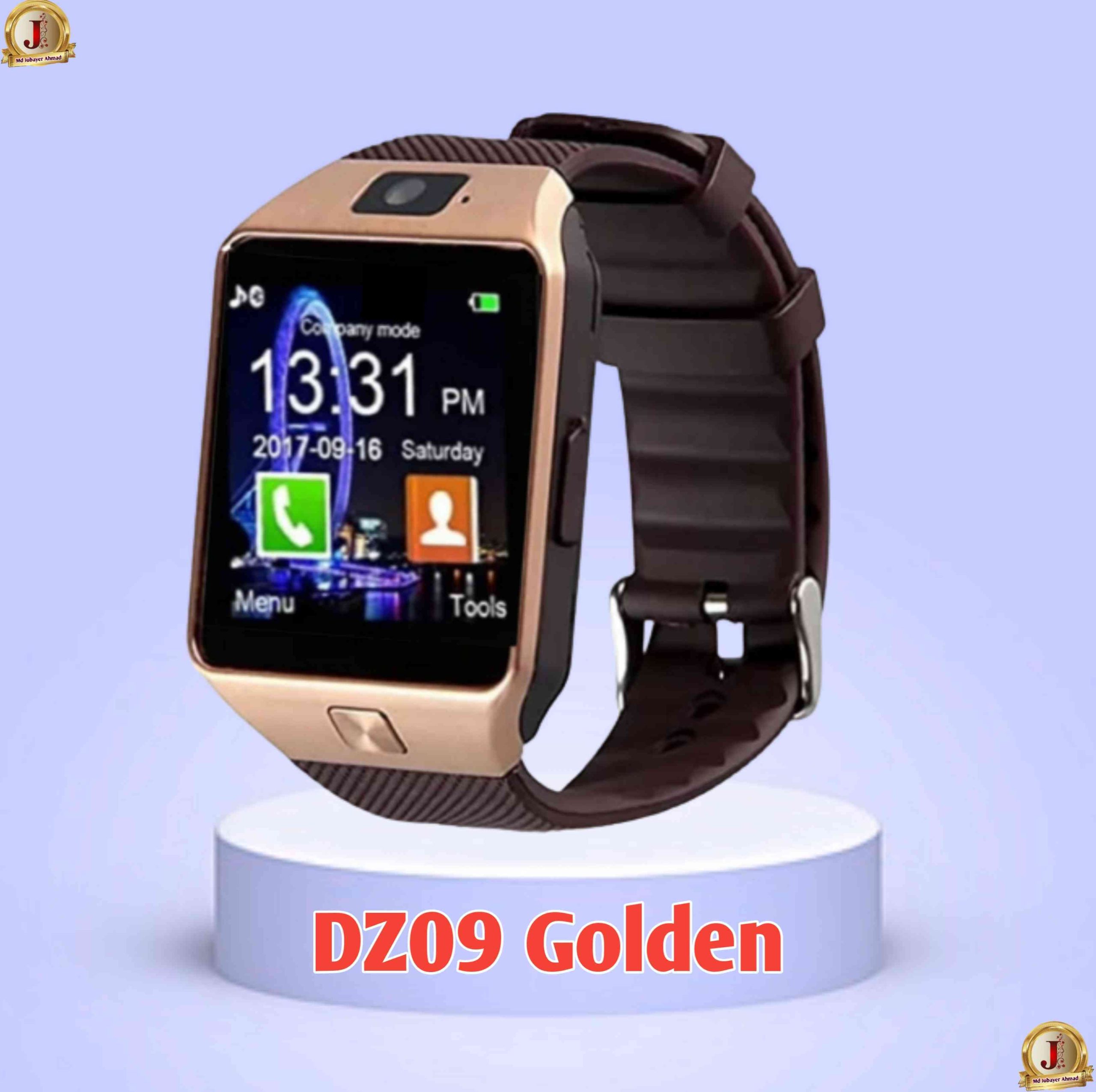 সিম মেমোরি সাপোর্টেড স্মার্ট ওয়াচ DZ09 Sim Memory Supported Smart Watch( মোবাইল ঘড়ি) - Image 2