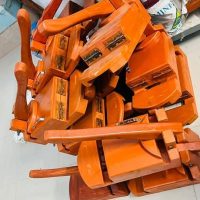 ১০০% মেহগনি কাঠের রুটি মেকার