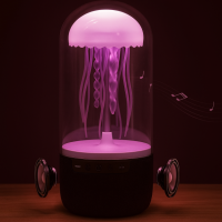 Jellyfish lamp