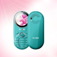 Sanee S113 Dual Sim Stylish Button Phone (Blue)