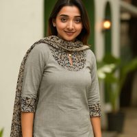 Premium Cotton Readymade Three Piece for Women