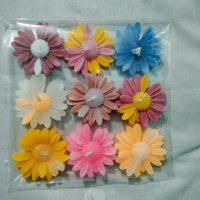Flower Shape Handmade Decorative Candle